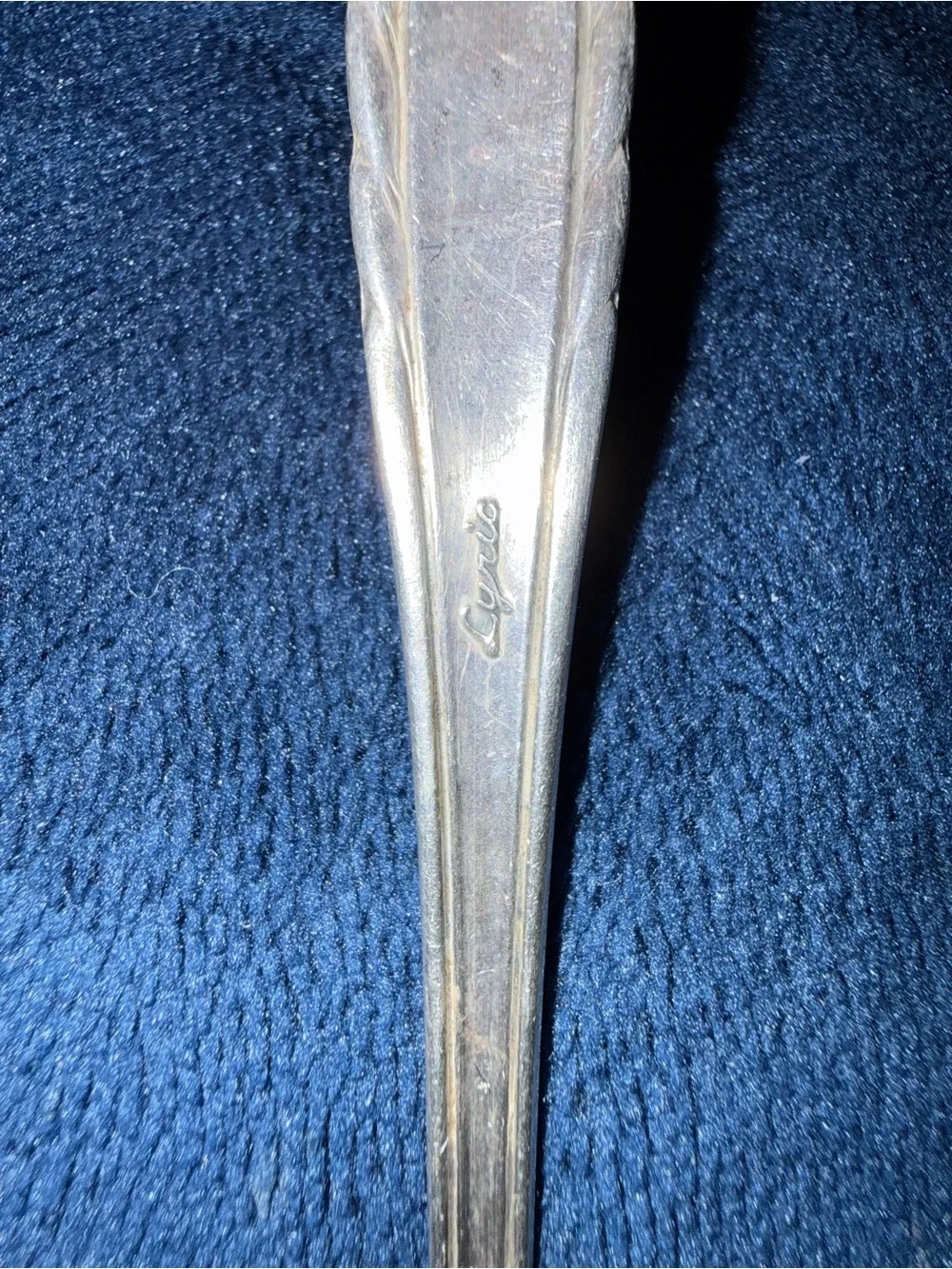 Lyric by Gorham Antique Sterling Silver Spoon 37g. Length is 6.25”
